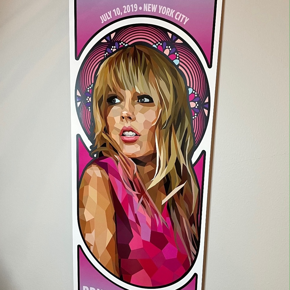 Limited Edition Taylor Swift Concert Poster